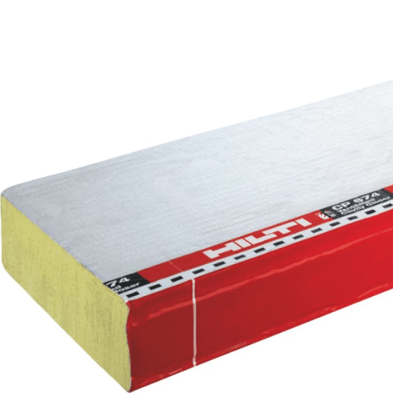 Panneau coupe-feu Hilti pour systèmes de façade fire-rated